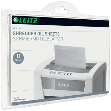 Leitz IQ oljeark til makulator (12 stk.)