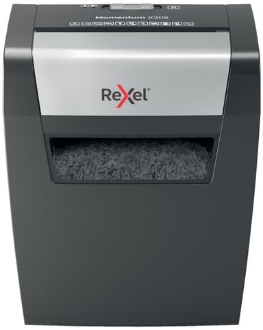 Rexel Momentum X308 cross-cut makulator