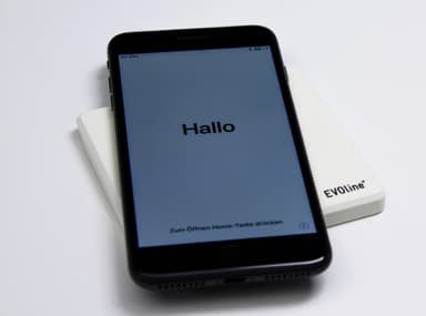 EVOline Square80 QI stikkontakt (hvit)