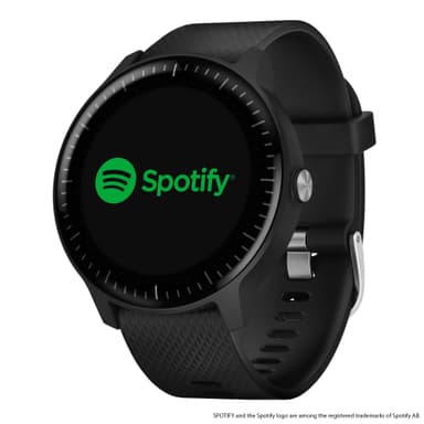 Garmin Vivoactive 3 Music smartklokke (sort/stål)