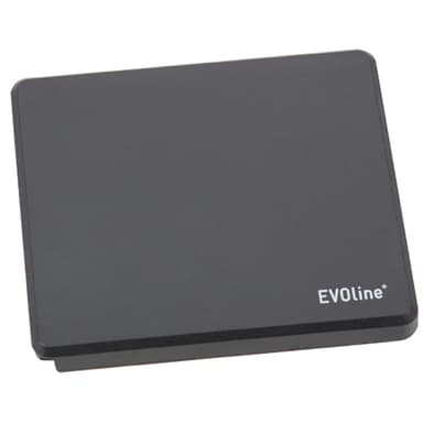EVOline Square80 stikkontakt E11000092975 (sort)