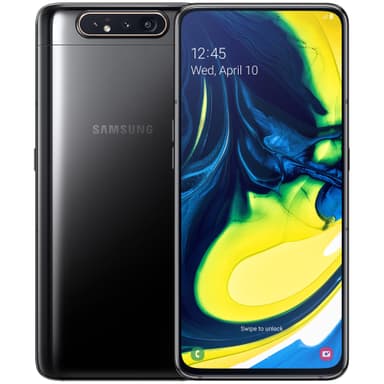 Samsung Galaxy A80 smarttelefon (phantom black)