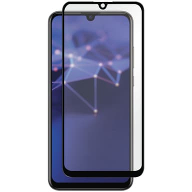 Panzer Full-Fit Huawei P Smart 2019 skjermbeskytter (sort)