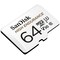 SanDisk MicroSDHC Endurance 64 GB minnekort med SD-adapter