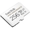 SanDisk MicroSDXC Endurance 256 GB minnekort med SD-adapter