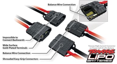 3s  5000mAh - 25C - Traxxas iD Li-Po