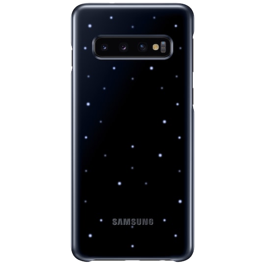 Samsung Galaxy S10 LED-deksel (sort)