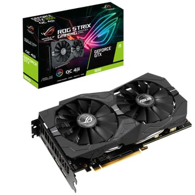 Asus GeForce ROG Strix GTX 1650 OC grafikkort 4G