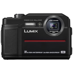 Panasonic Lumix DC-FT7 vanntett kamera (sort)