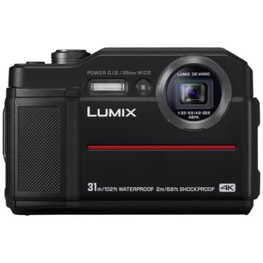 Panasonic Lumix DC-FT7 vanntett kamera (sort)
