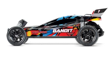 Traxxas bandit vxl 1/10 2wd tqi tsm rtr u/batteri