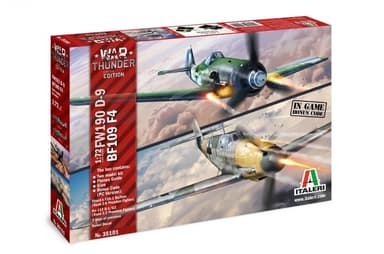 Italeri 1:72 - fw190 d-9 & bf109 f-4 war thunder