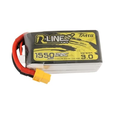 4s  1550mAh -120C - Gens Ace Tattu R-line 3.0
