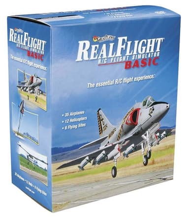 Real flight basic (tysk) usb simulator