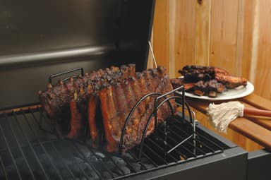 Non-stick reversible steg / rib rack