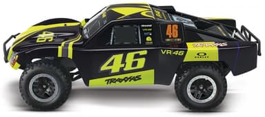 Traxxas slash 1/10 2wd vr46 rtr :: komplett