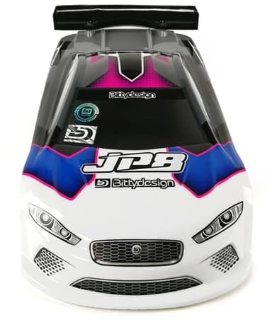 Bittydesign jp8 clear body 1/10 tc 190mm lw