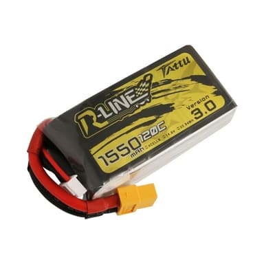 4s  1550mAh -120C - Gens Ace Tattu R-line 3.0