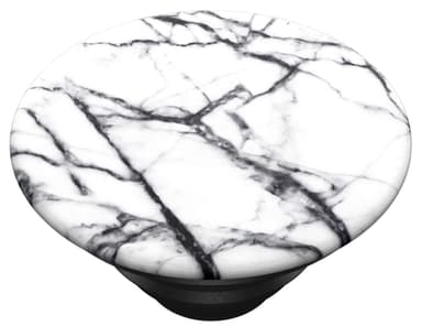 Popsockets grep til mobile enheter (dove white marble)