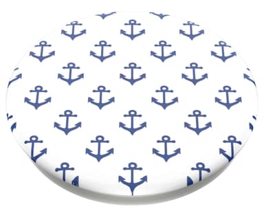 Popsockets grep til mobile enheter (anchors away white)