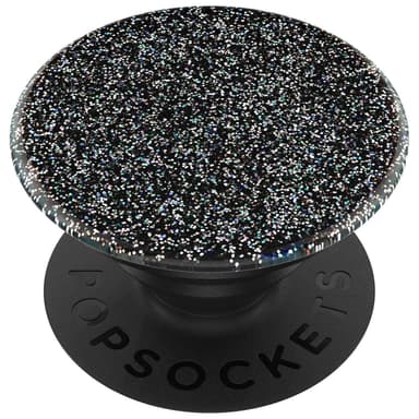 Popsockets grep til mobile enheter (glitter black)