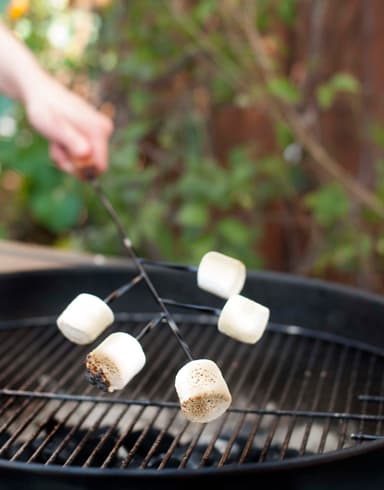 Grillspyd for marshmallows