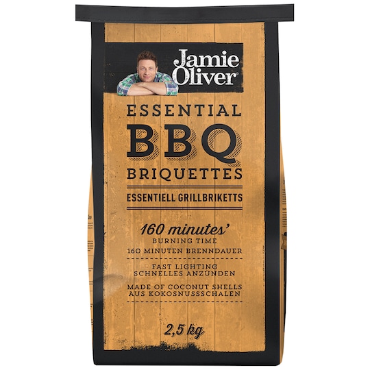 Jamie Oliver Essential grillbriketter, 2,5 kg 17012