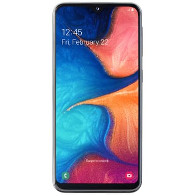 Samsung Galaxy A20e smarttelefon (sort)