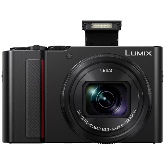 Panasonic Lumix DC-TZ200 kompaktkamera (sort)