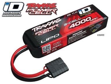 3s  4000mAh - 25C - Traxxas iD Li-Po