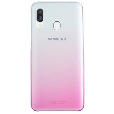 Samsung Galaxy A40 Gradiation-deksel (rosa)