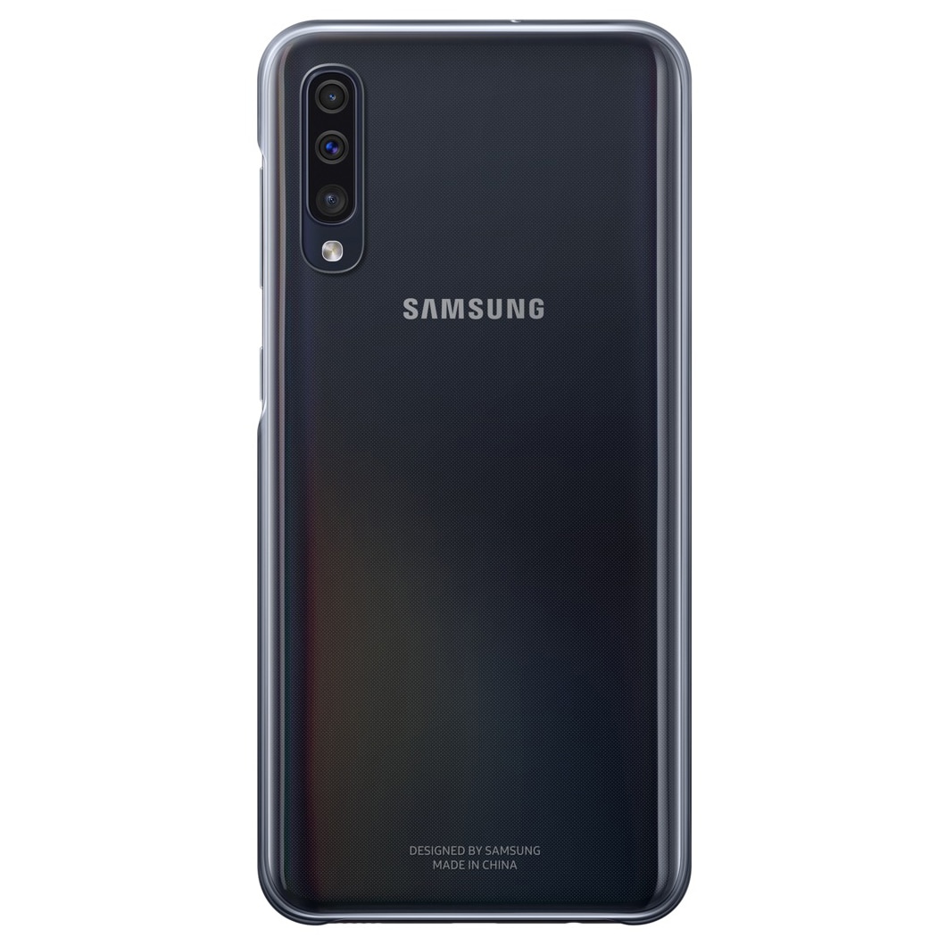 Samsung Galaxy A50 Gradiation-deksel (sort)