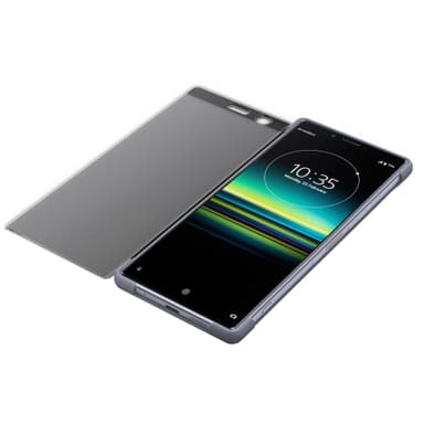 Sony Xperia 1 Style Touch deksel (grå) Deksler og etui til Sony Xperia 1 smarttelefon (grå) Mobiltelefon Elkjøp