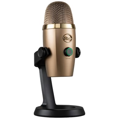 Blue Yeti Nano mikrofon (cubano gull) Mikrofon Elkjøp Blue Yeti Nano mikrofon (cubano gull) Mikrofon Elkjøp