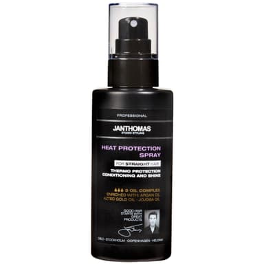 Jan Thomas varmebeskyttende spray for rett hår