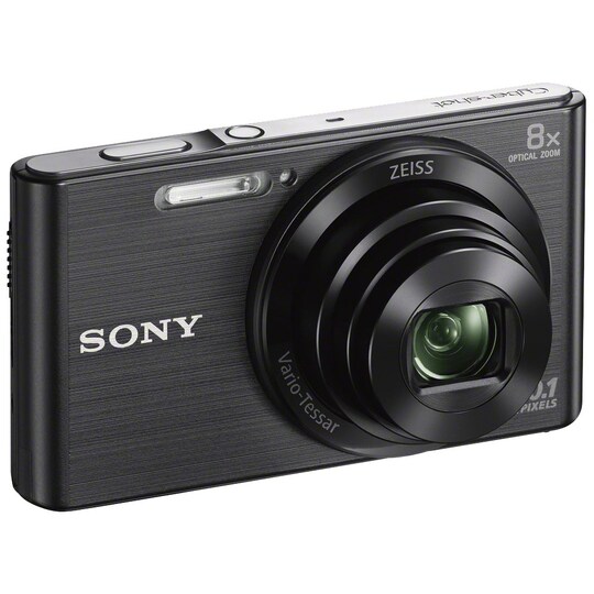 Sony CyberShot DSC-W830 kompaktkamera (sort)