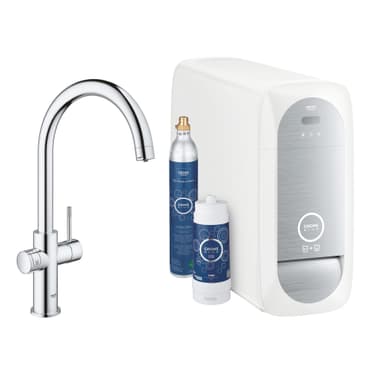 Grohe Blue Home Kjøkkenbatteri med c-tut og Bluetooth