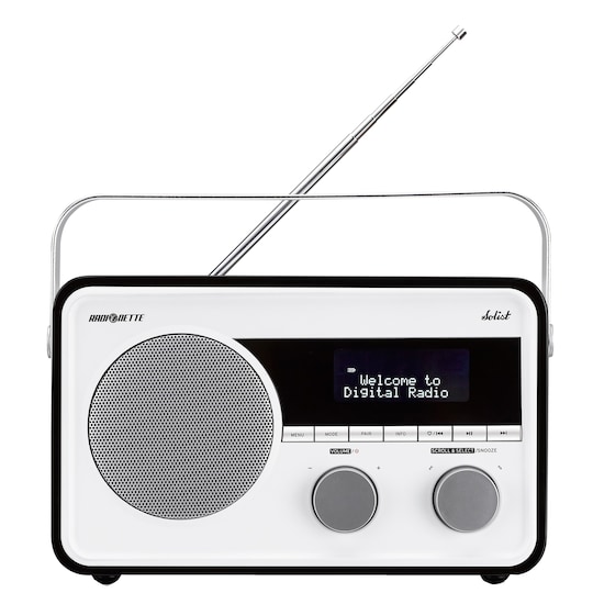 Radionette Solist DAB-radio (sort)