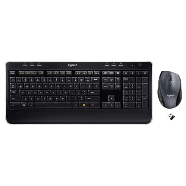 Logitech MK620 trådløst tastatur og mus