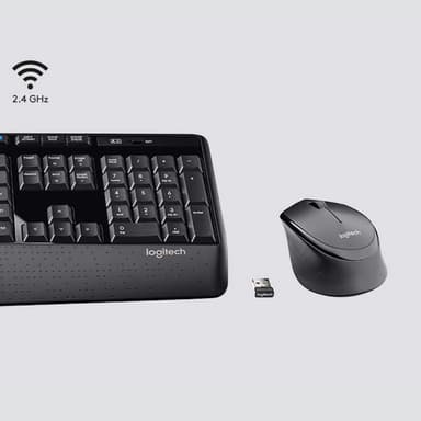 Logitech MK345 trådløst tastatur og mus