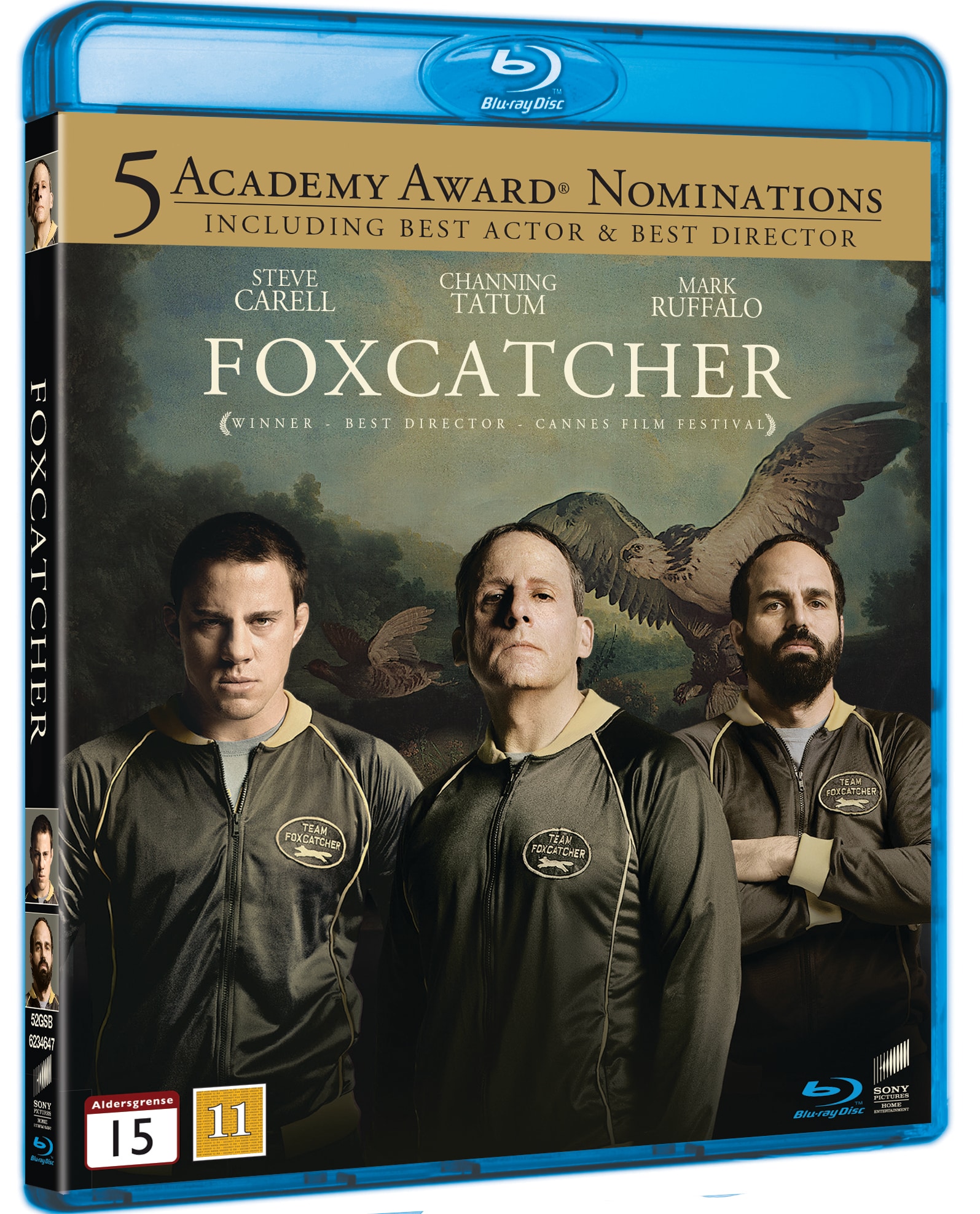 Foxcatcher (blu-ray)