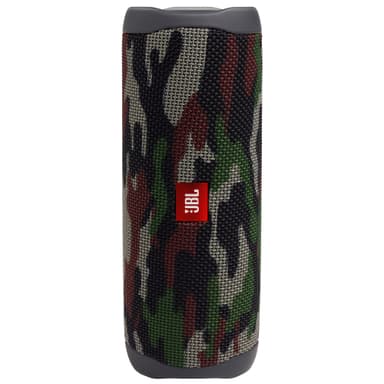 JBL Flip 5 bærbar trådløs høyttaler (kamuflasje JBL Flip 5 bærbar trådløs høyttaler (hvit) Høyttalere Elkjøp