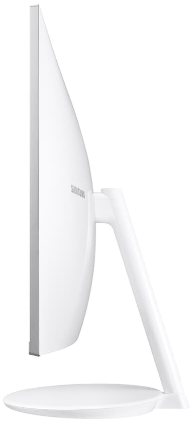 Samsung Curved C32H711 31.5" skjerm (hvit)