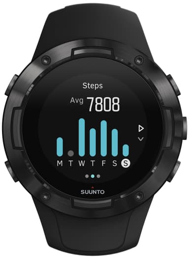 Suunto 5 GPS treningsklokke (helsort)