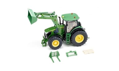 SIKU John Deere 7310R m. Frontlaster og BT - 1:32