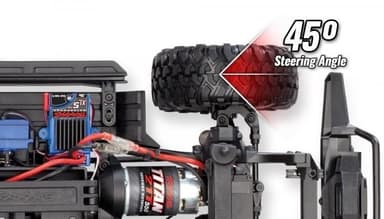 Traxxas trx-4 mercedes g500 4x4 1/10 black rtr