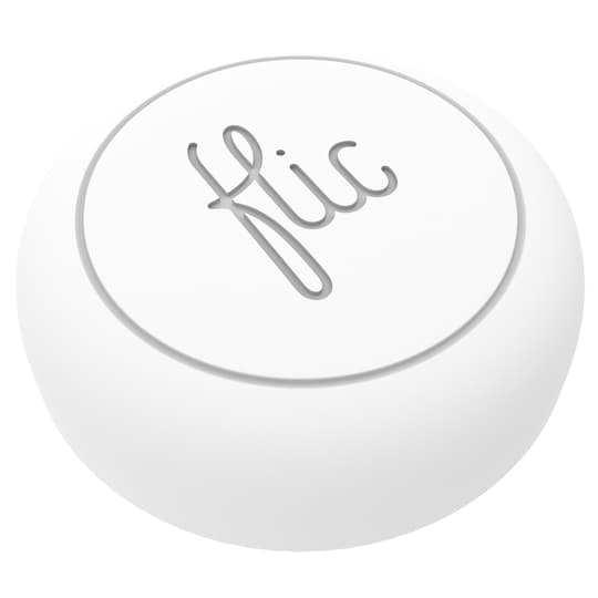 Flic-knapp (hvit)