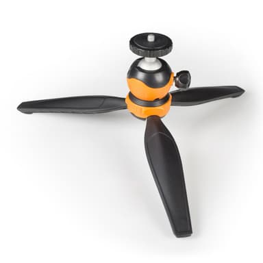 Utendørs Stativ 14 cm Svart/Oransje