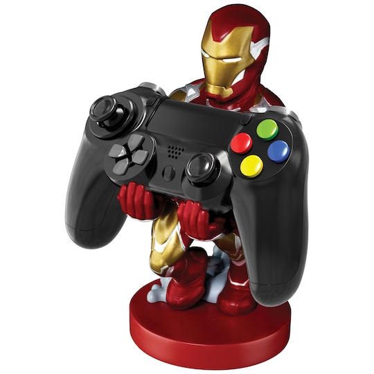 Exquisite Gaming Cable Guy figur m/holdefunksjon (Marvel - Iron Man)
