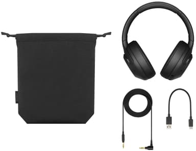 Sony WH-XB900 EXTRA BASS trådløse hodetelefoner (sort)